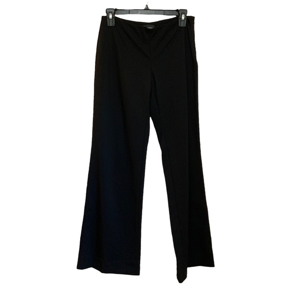 Emporio Armani Black Wide Leg Dress Slacks sz 4 - Picture 2 of 5